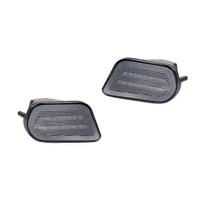 Apply Clear / Smoked Lens Car Front Corner Turn Signal Light Housings For 1998 1999 2000 2001 2002 Pontiac Firebird, No Bulb / Socket