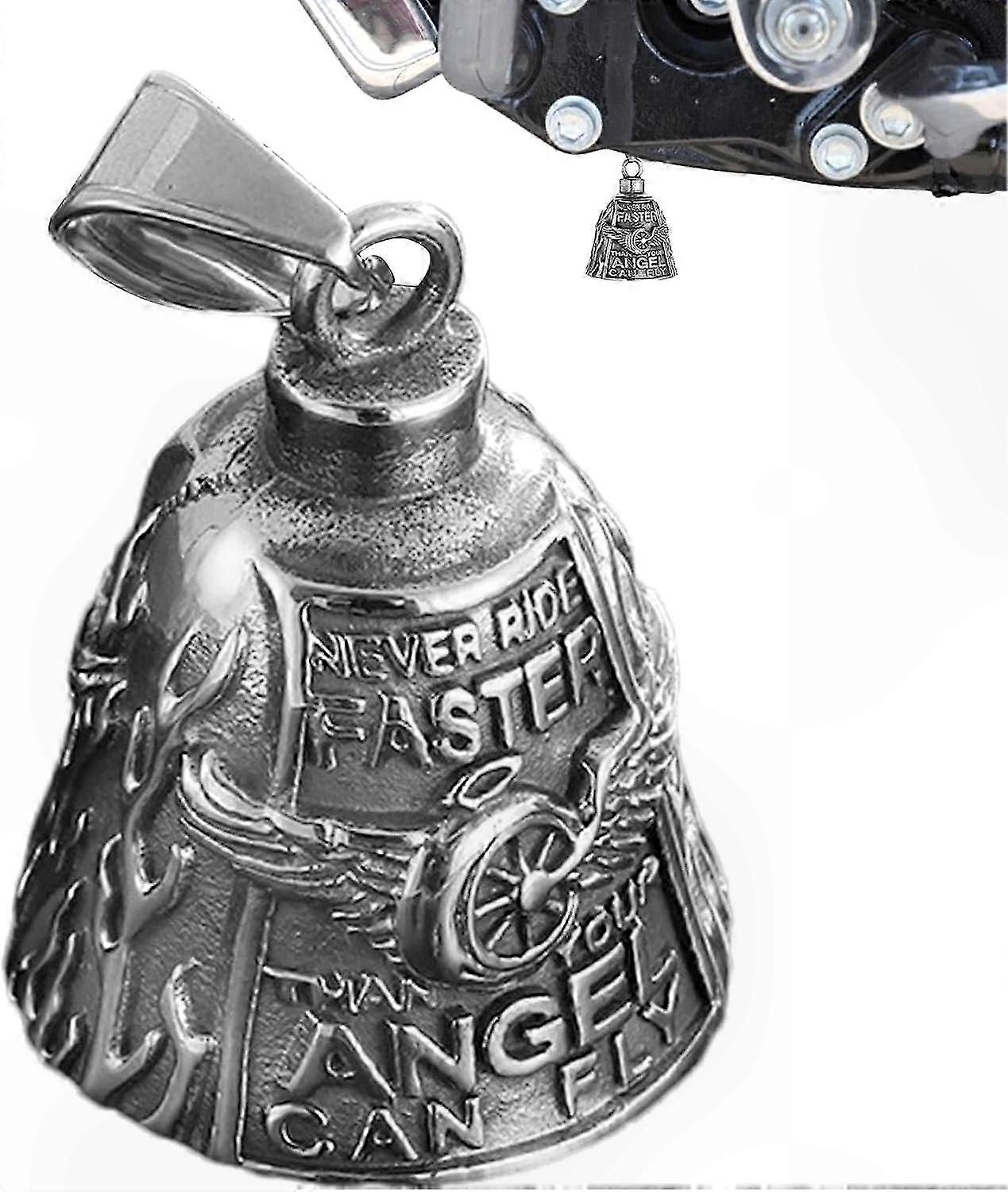Motorcycle Bell | Protective Charm for Bikers | Good Luck Accessory