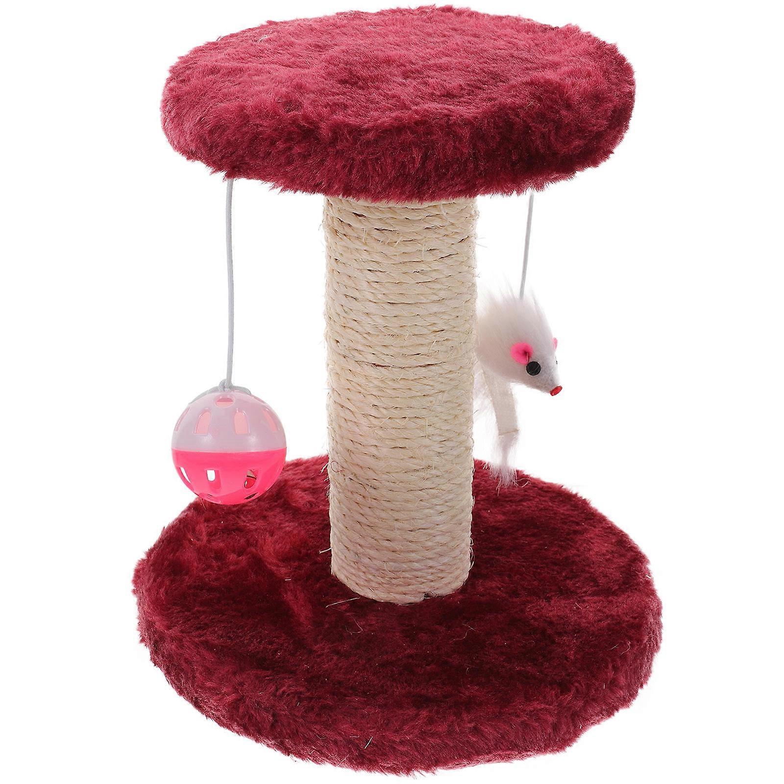 Sisal Cat Claw Scratcher Pole Cat Scratching Post for Kitten 2Pcs Indoor