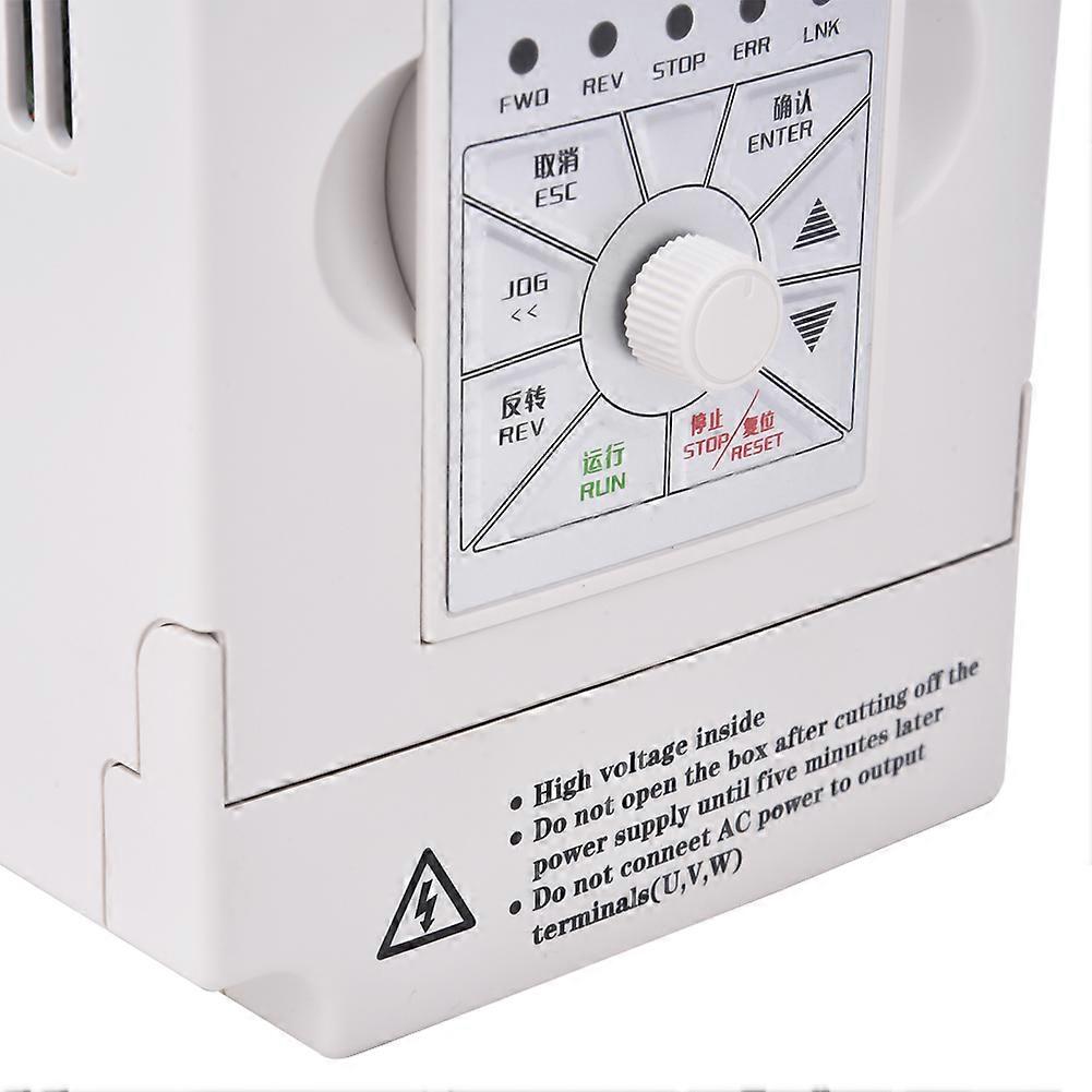 1.5KW VFD Frequency Inverter Single Phase Input 3 Phase Output