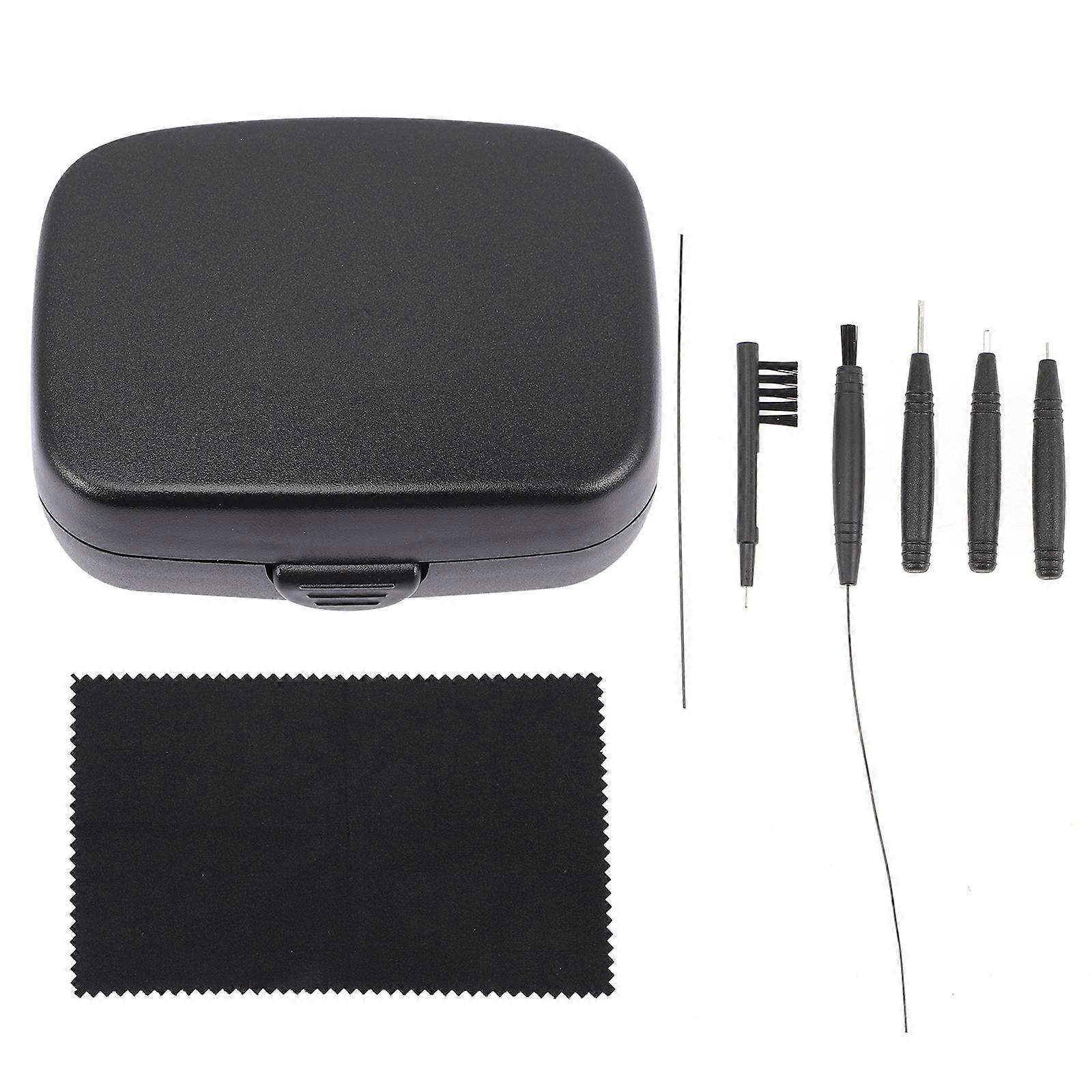 Hearing Aid Cleaning Tool Bte Hearing Aid Clean Brush with Case 3Sets