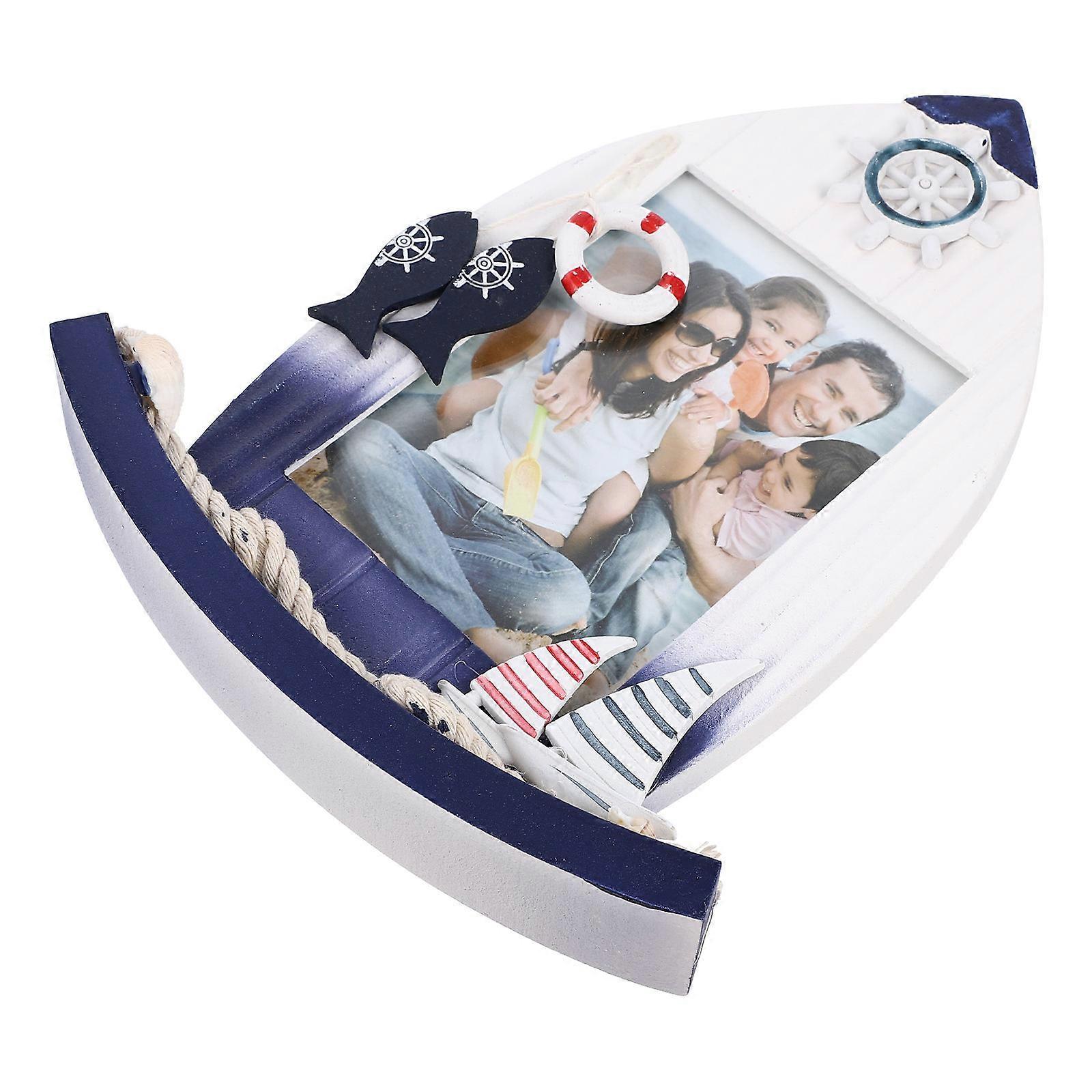 Nautical Picture Frame for Home Decor Table Ornament 2Pcs Included