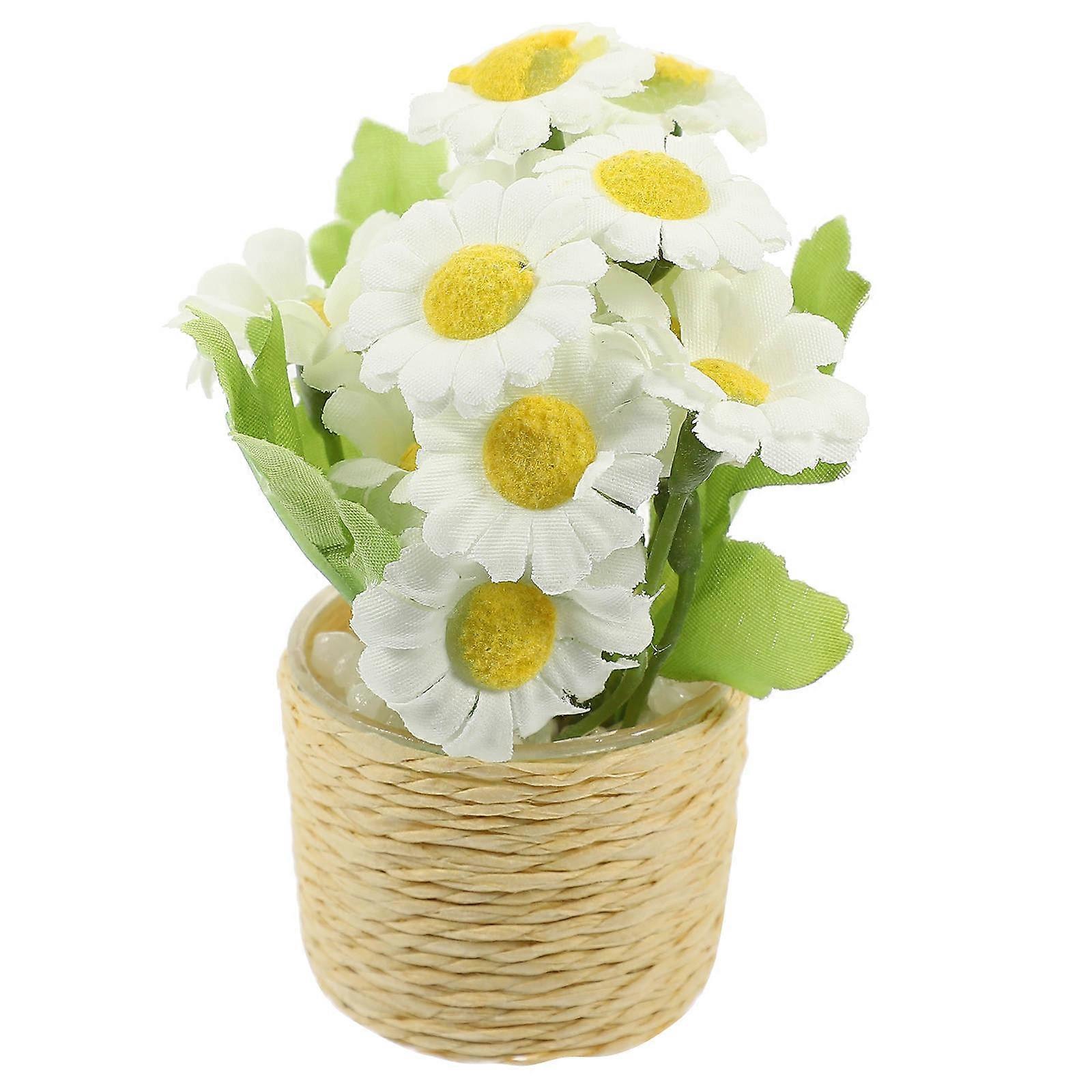 Miniature Plant Model Mini Flowerpot for Decoration