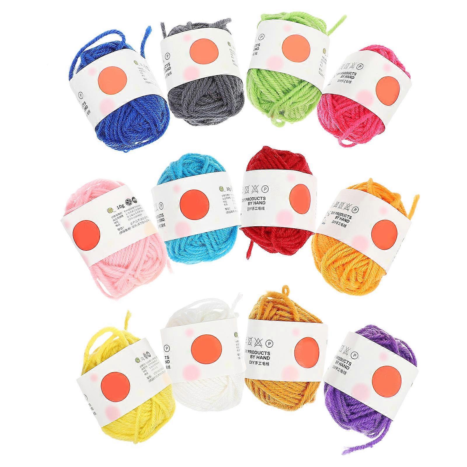 Cotton Yarn For Crocheting 1 Set Home Use Craft Enthusiasts DIY Projects