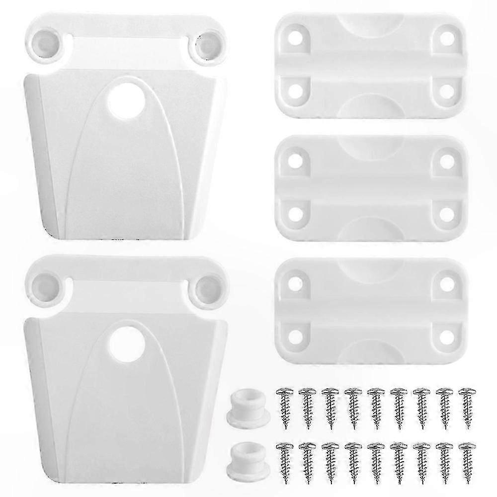 Igloo-Compatible Cooler Hinge and Latch Replacement Kit with Screws