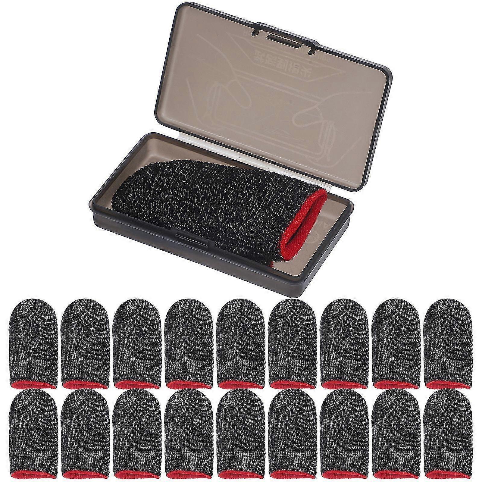 breathable finger sleeves for gaming set of 8 touch screen