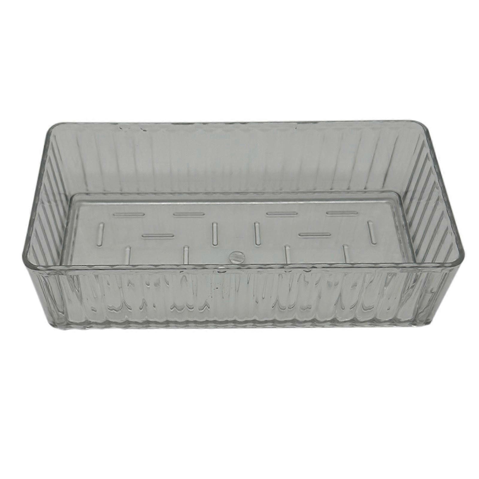 Under The Table Box Shelf Shelf Drawer Built-in Organizer Cosmetic Desktop Acrylic Transparent Divider Storage