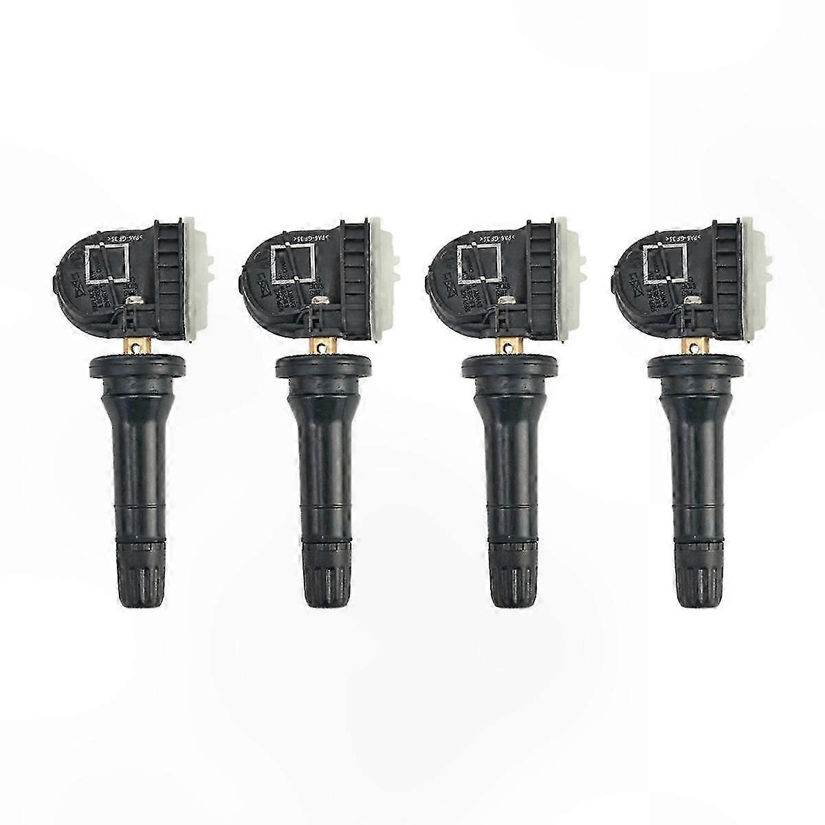 4-Pack Tire Pressure Monitoring Sensors Compatible with Multiple Car Models