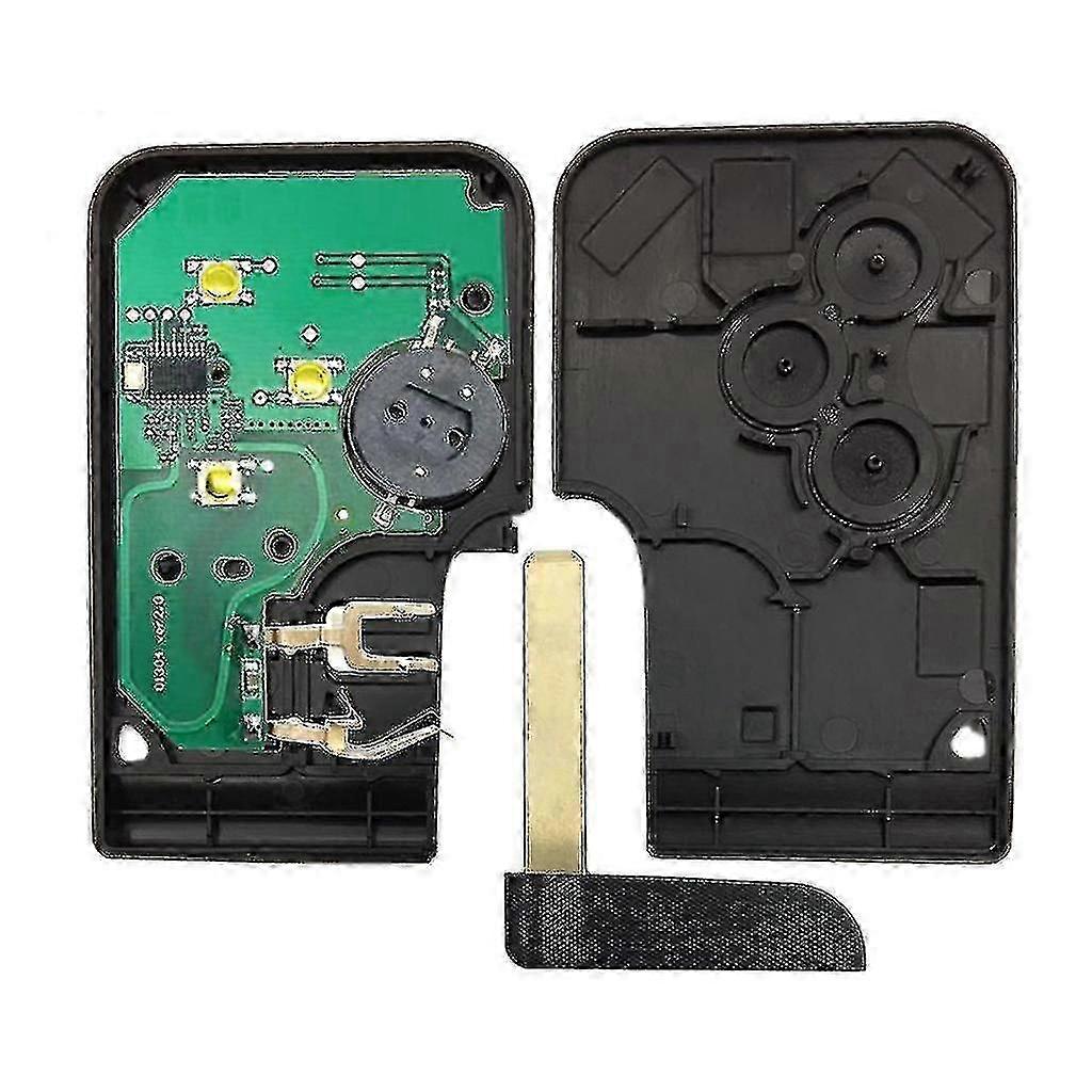 Replacement Remote Key Fob 3 Buttons for Renault Megane Scenic 433MHz Chip Blade