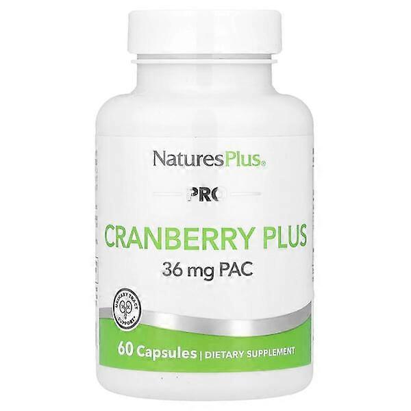 NaturesPlus, PRO Cranberry Plus, 60 Capsules (350 mg per Capsule)