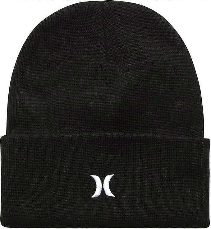 Hurley M Icon 2.0 Cuff Beanie Knitted Black