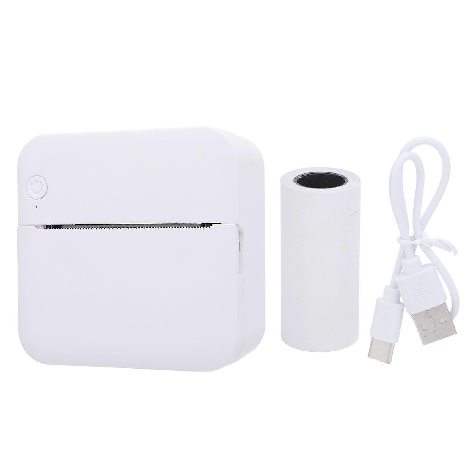 Portable Thermal Inkless Printer Wireless Bluetooth 200DPI Pocket Printer for Photos