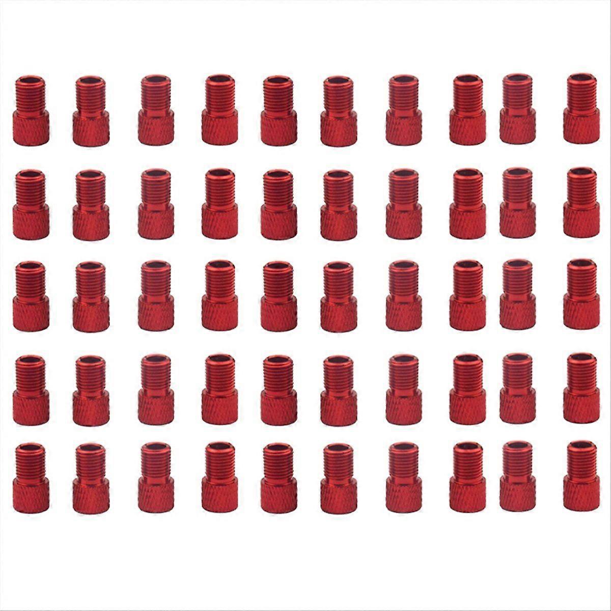 Aluminiumlegering Fiets Ventiel Adapter, Fiets Accessoires Rood