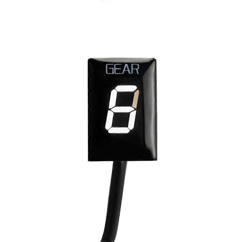 Digital Gear Indicator Motorcycle Gear Display Meter Grey for GSXR750 GSXR600 GSXR750 GSXR600