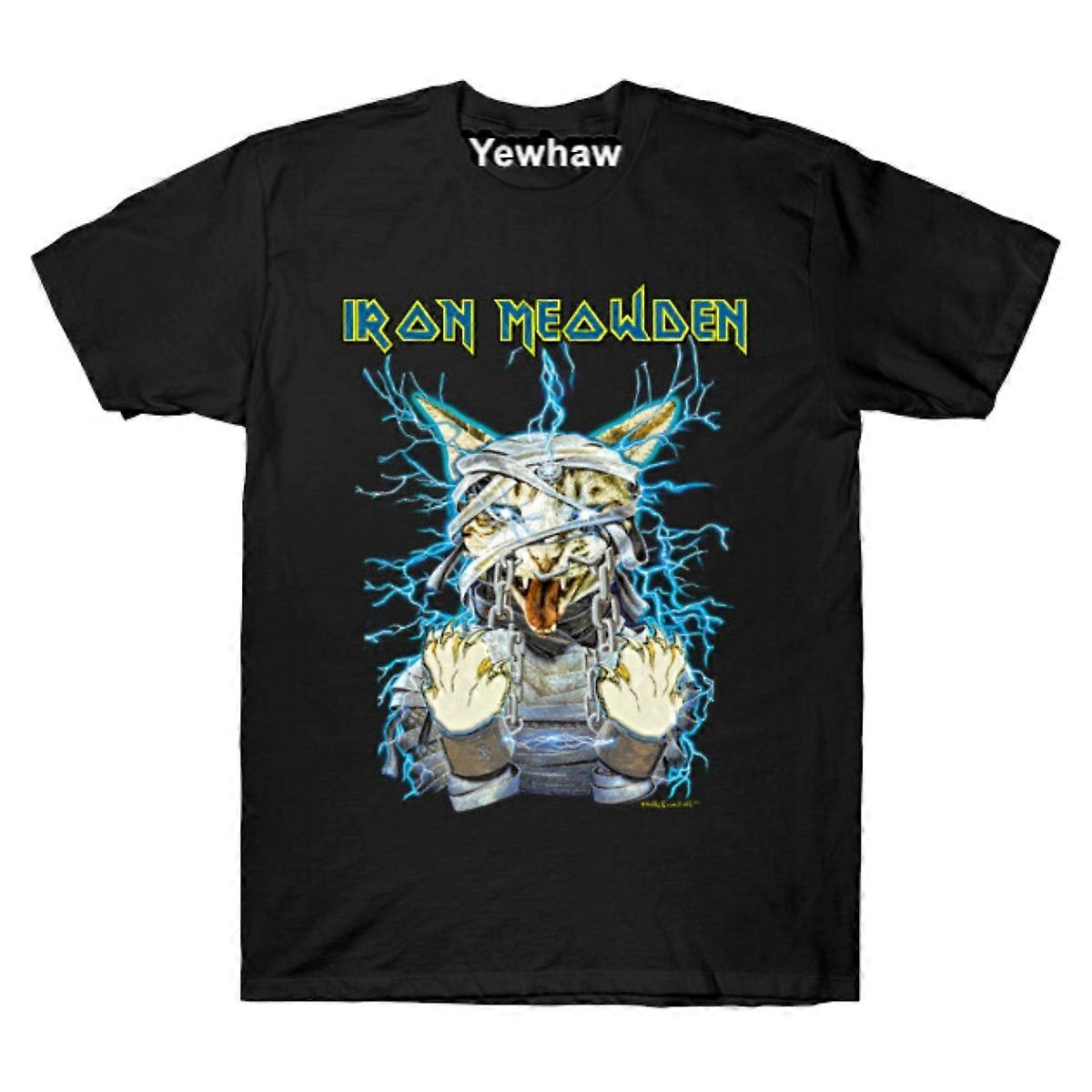 IRON MEOWDEN T-shirt Cat Tee