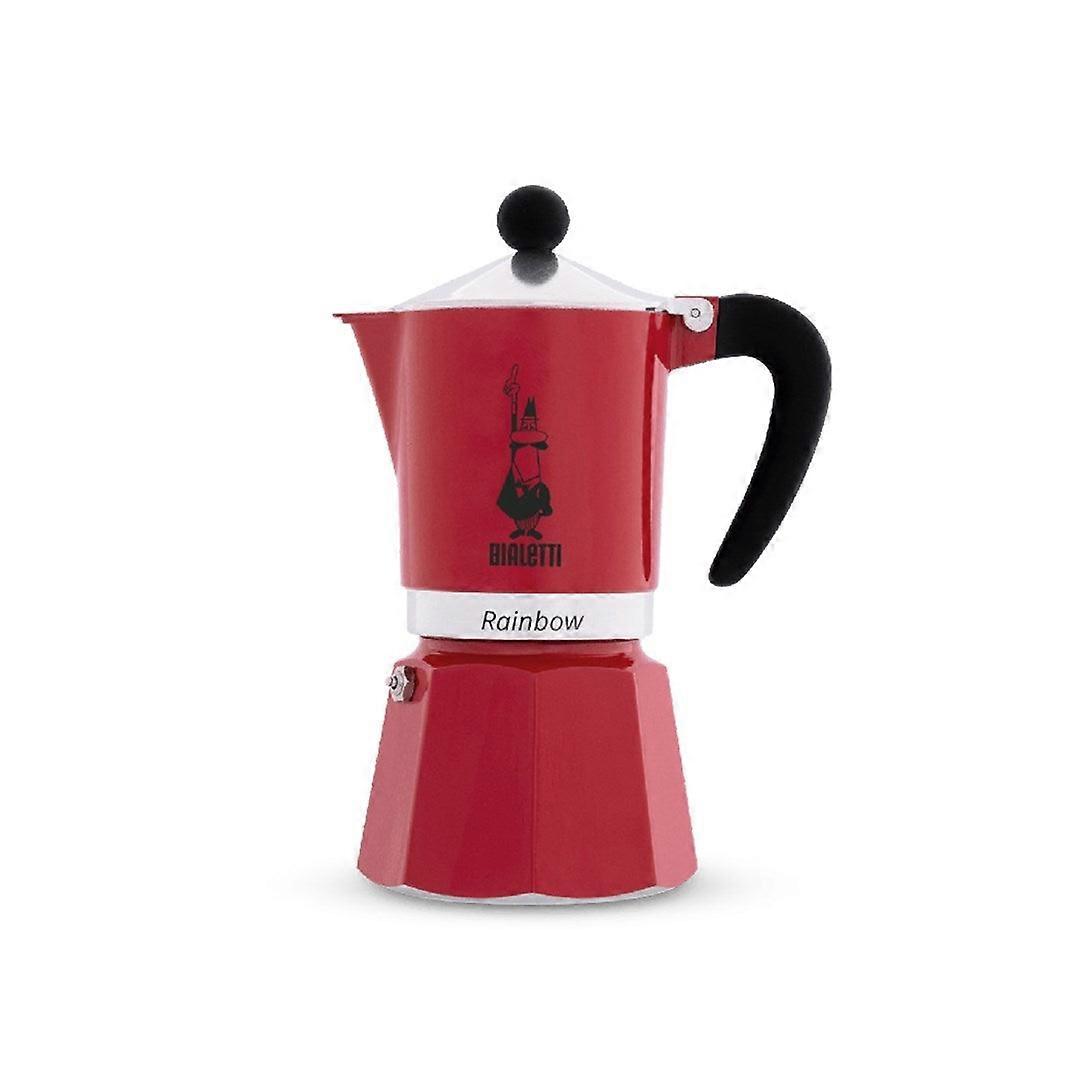 Cafetera Bialetti Rainbow 1tz 60 ml Roja