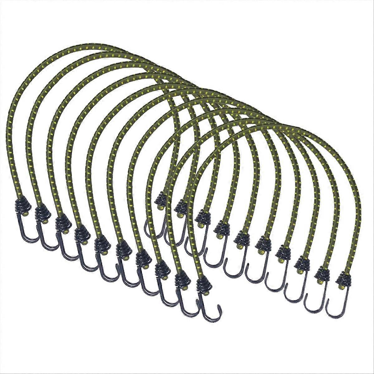 Bungee Cord High Elasticity Rubber Tied Rope With Hooks,B