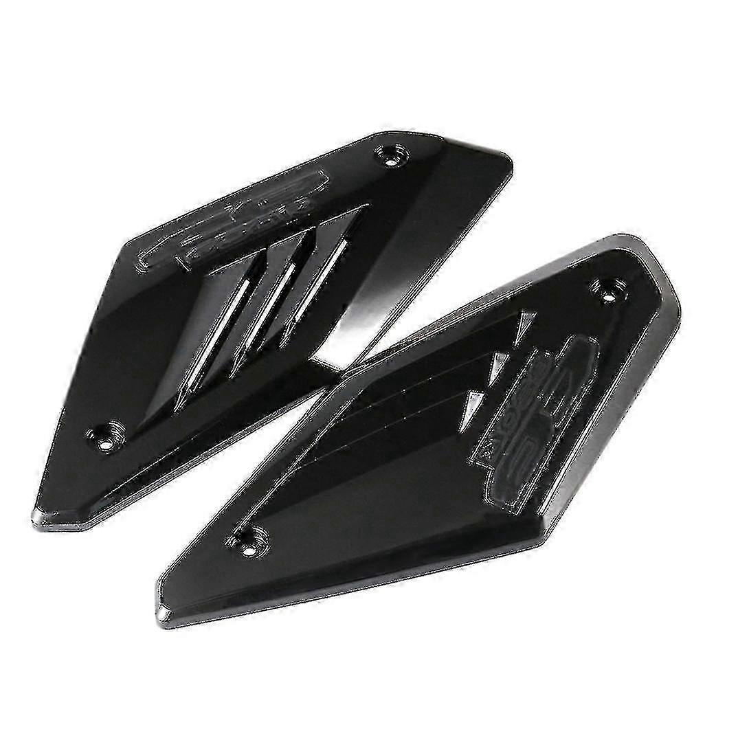 Gloss Black Motorcycle Side Panel Cover Shell Pipe Protector For Cb650r 2019 2020 2021
