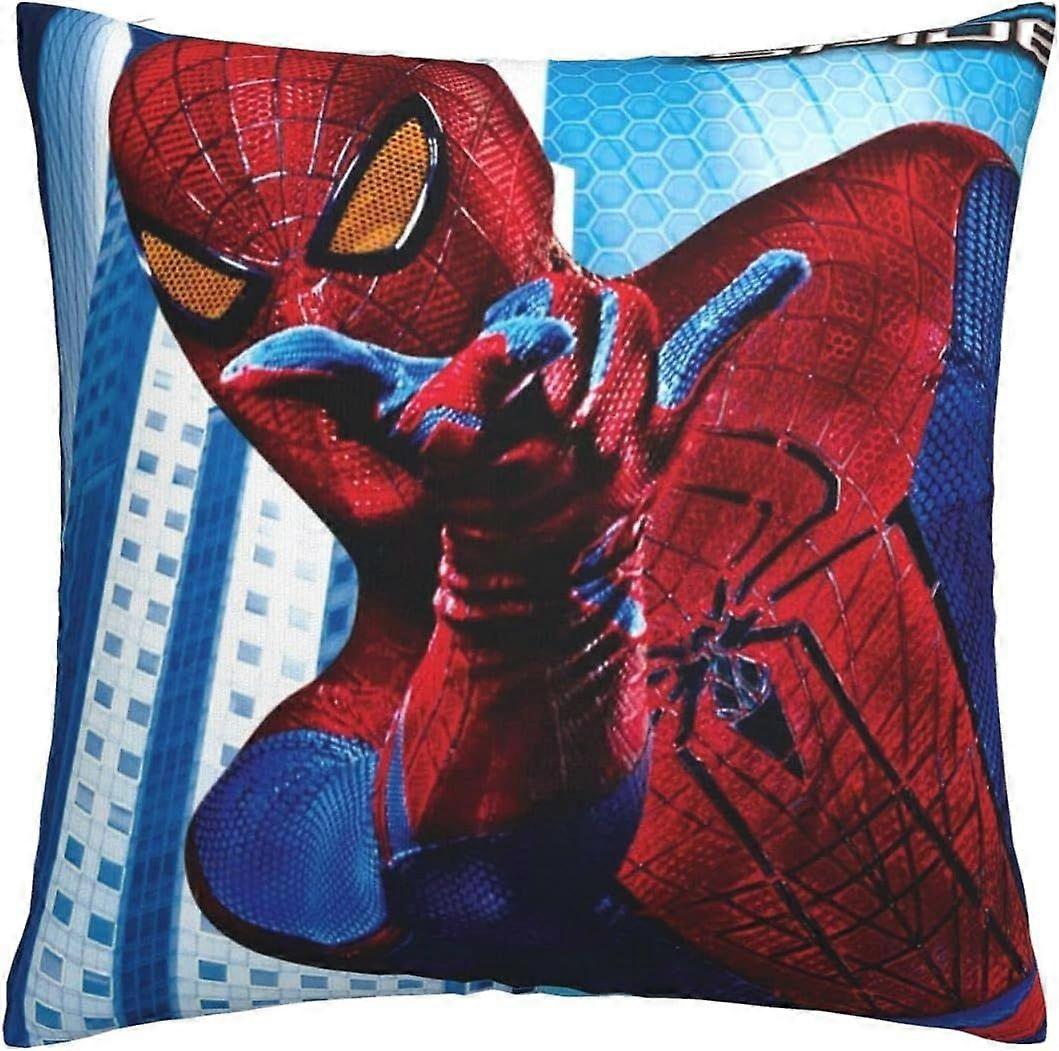 n538スパイダーマンクッションカバー1パック45 x 45 cmカラフルチェーンプリントスロー枕ケース-TB3538 hnj538