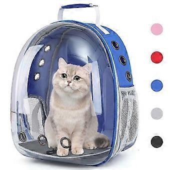 2025 Cats, small dogs, rabbit. Pet backpack carrier with bubble, including harness, for travel & outdoor