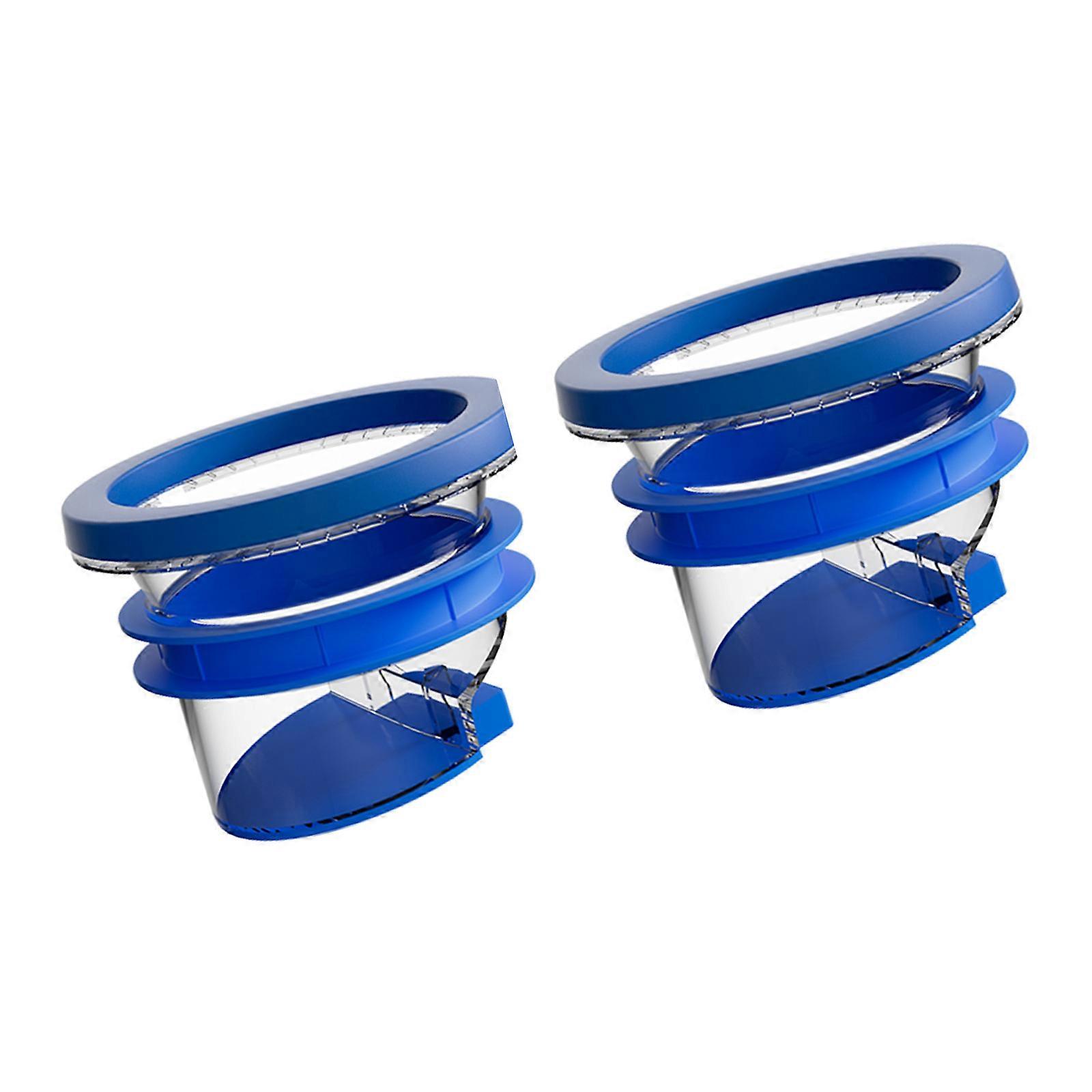 Toilet Flange Seal with Triple Defense Odor Blocking Toilet Flange Seal Triple Seal Toilet Flange Rings for Home Use Multicolor