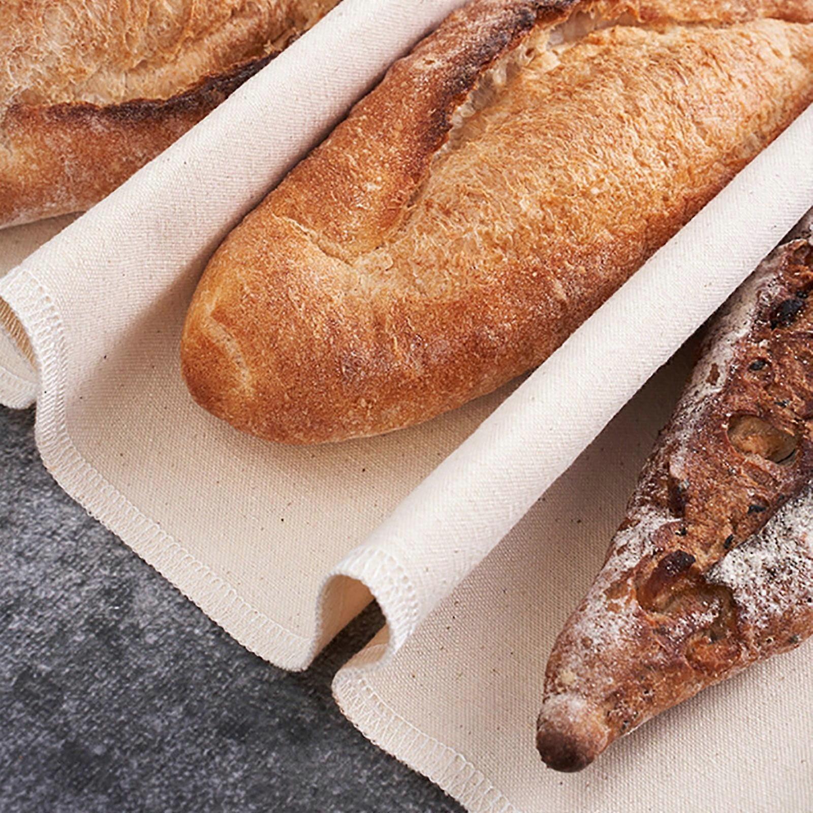 Bakers Couche And Proofing Cloth Linen For Bread Dough Baking Shaping Tool For Baguettes, Loaves