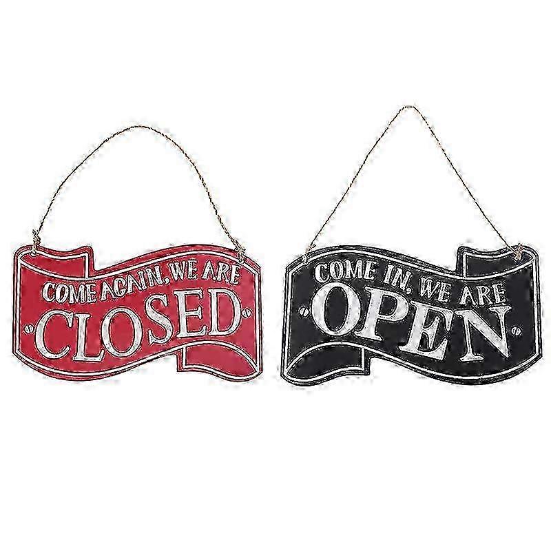 2pcs Open And Close Signs-c