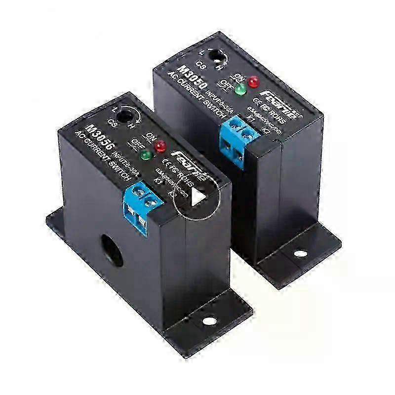 Smart Current Detection Switch 0.2-30A Induction Relay AC Linkage Device PLC Signal Over Limit Closed Ac Mutual Inductor