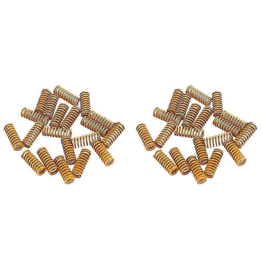 8mm Od 20mm Long Light Load Compression Mould Die Spring Yellow Compression Mould Die Spring For Th