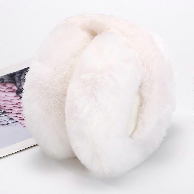 Cute plush winter warm ear cups to prevent freezing