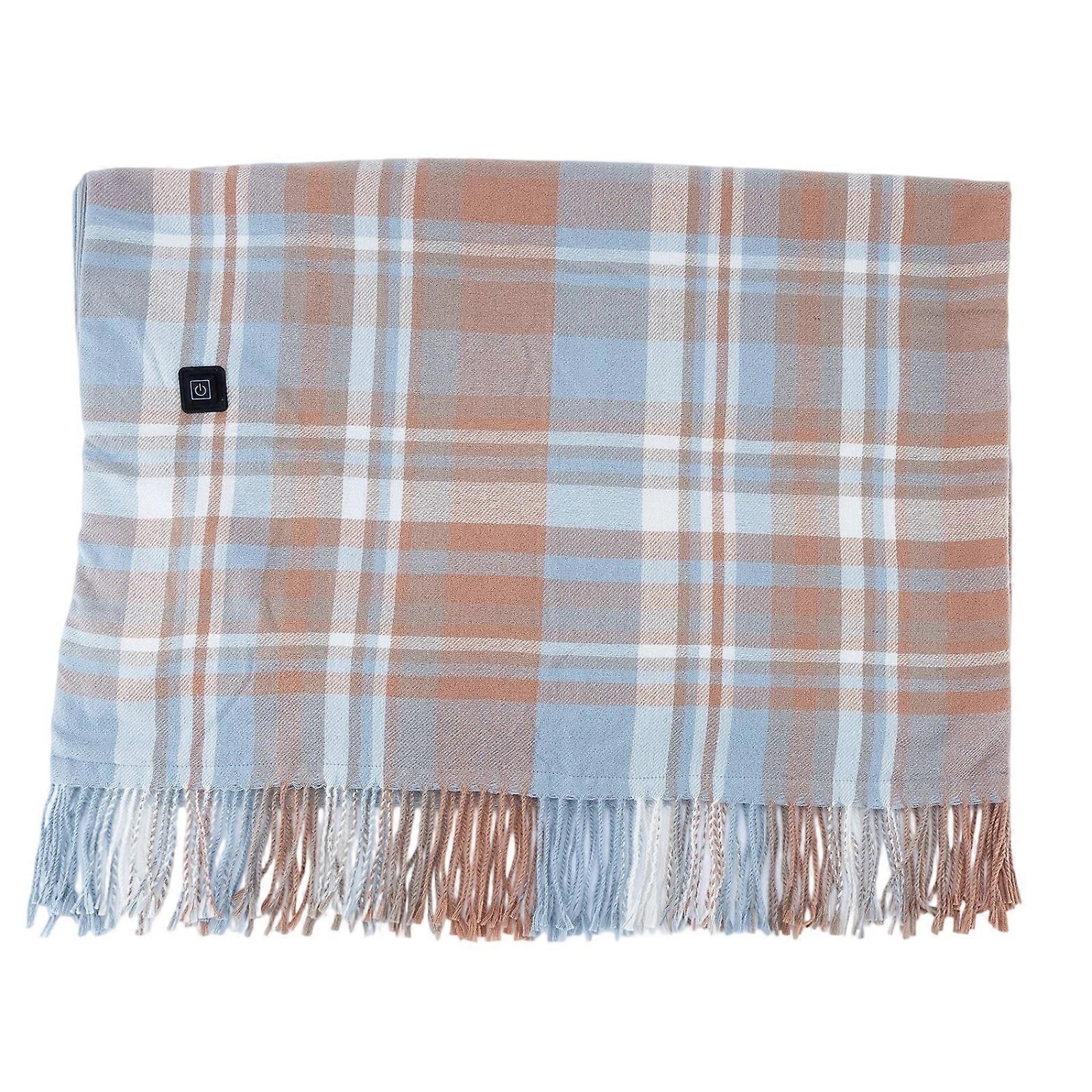 Comfortable Flannel Heating Wrap 8 Warmth Zones 3 Heat Grades USB Powered Thin For Office Home Use  9