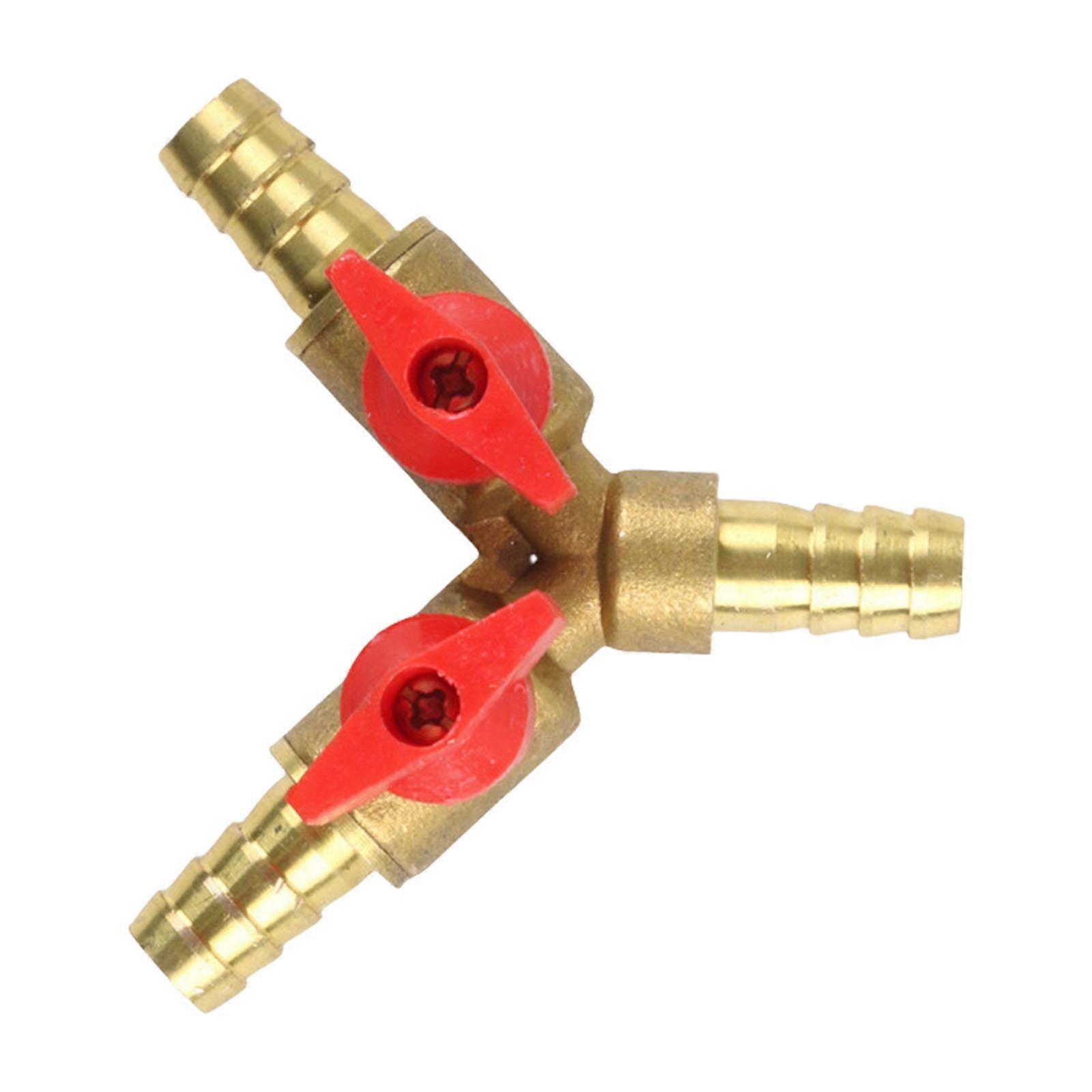 High Pressure Resistant Recyclable Y Type Valves Fitting Hose Adapter For Efficient Liquid Diversion In Vehicle Engines  Copper M12 three way