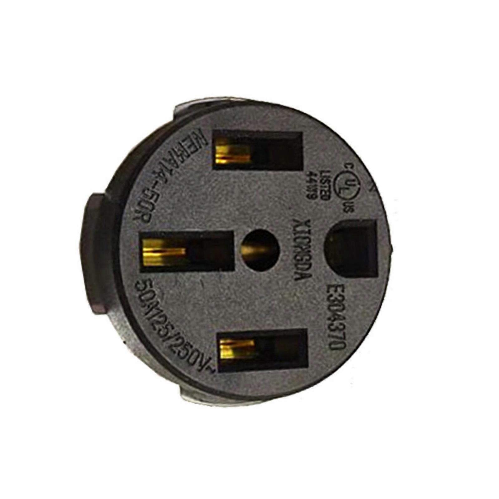 Metal Octago Electrical Outlet 4 Prong Receptacle Secure Power Connection Overcurrent Protection For Travel Conversions Multicolor