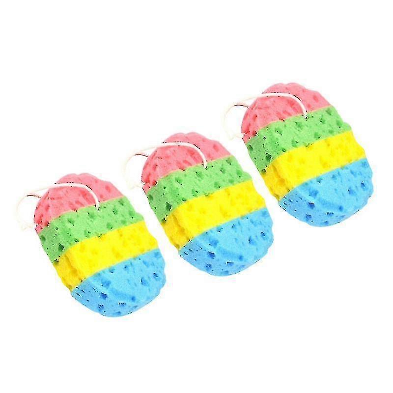 3pcs Bath Sponge 26s