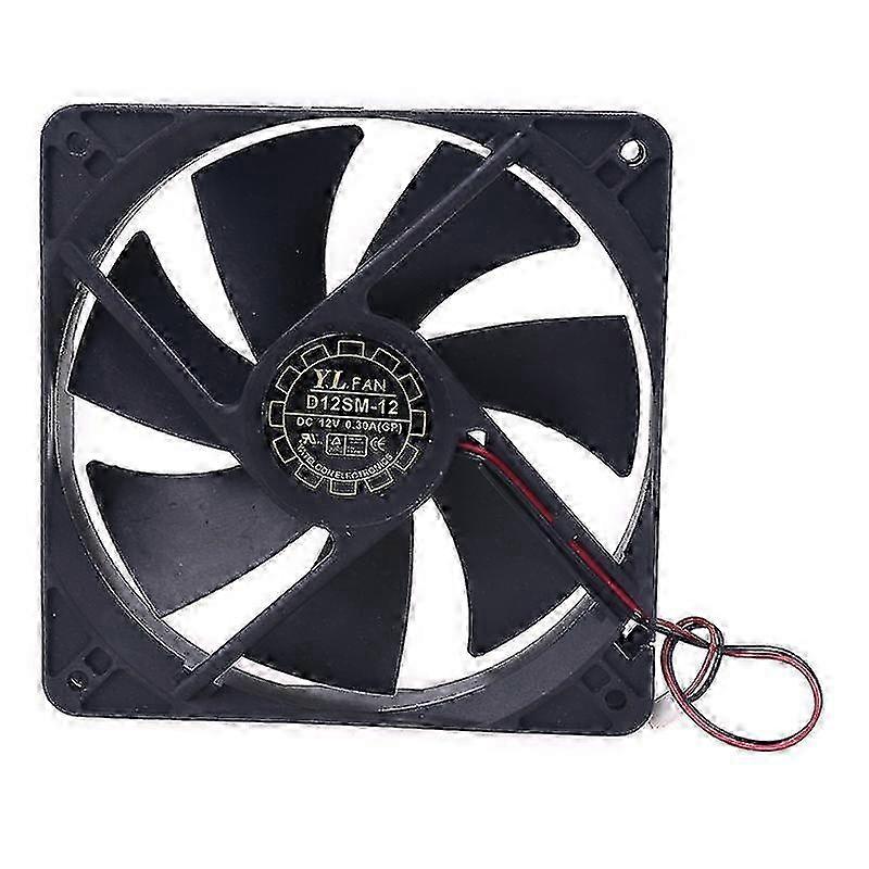 High Airflow 120x120x25mm Server Fan for Mining Machine Cooling System