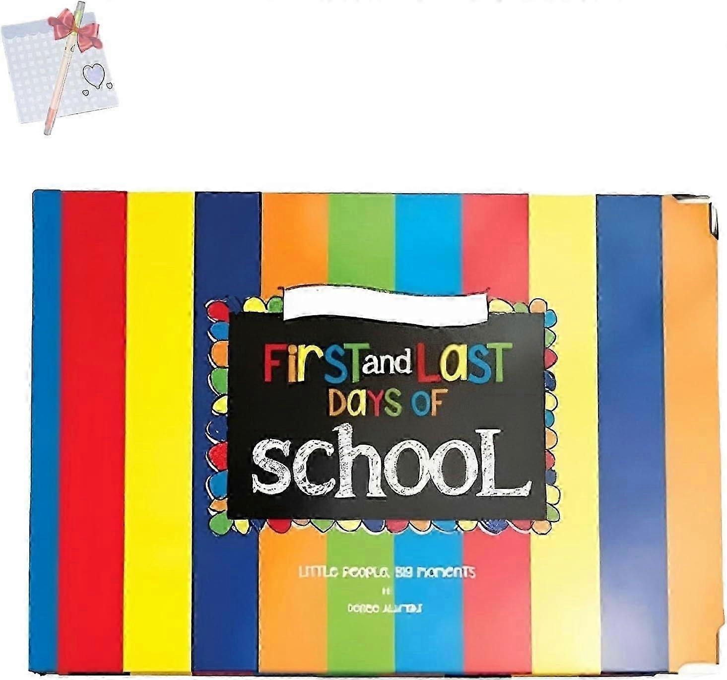 Easiest School Days Memory Album First and Last Day of School Memory Book Photo Album