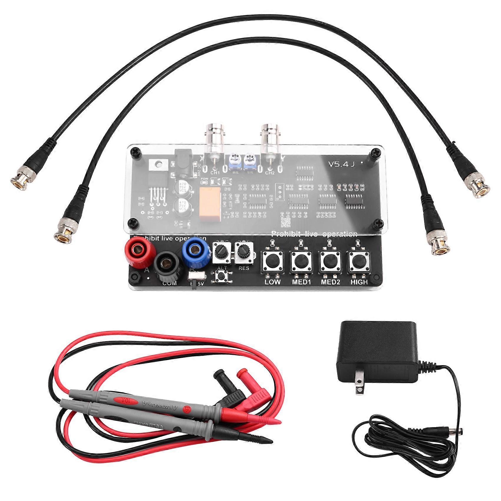 VI Curve Tester Two-Channel Input (Acrylic Version Alternating Display) Shows Four Test Frequencies US Plug