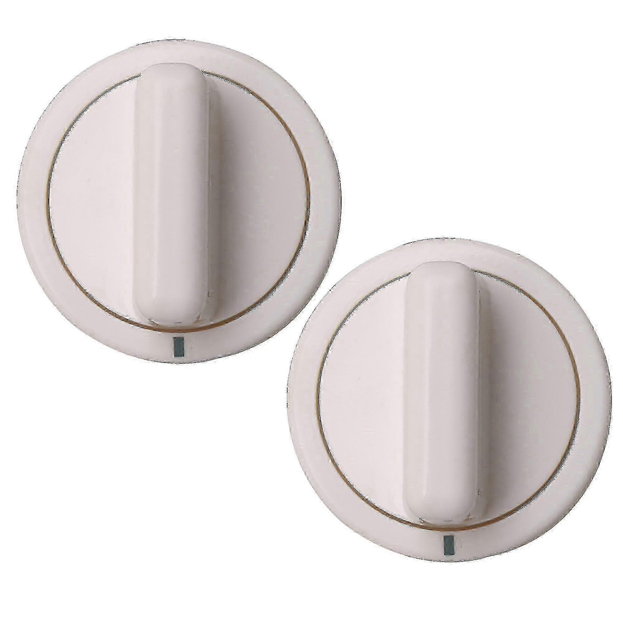 2 Pieces Dryer Timer Control Knob for Washing Machines, Compatible with Various Brands, Replacement Timer Knob