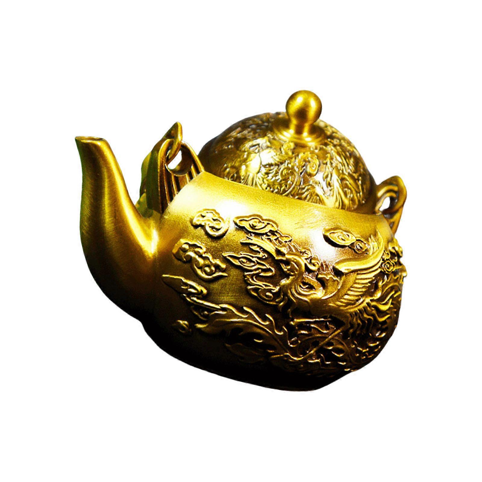 Copper Teas Pots Beverage Pots Water Pitcher Large Serving Pots Serving Teapot Suitable for Home and Office Refreshment  Type C