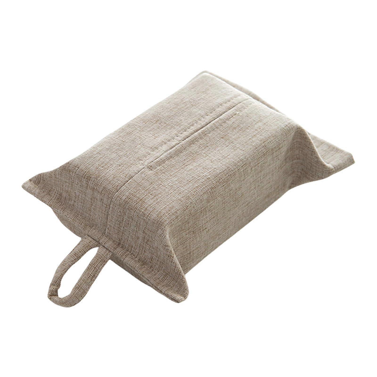 Tissue Holder with Hanging Strap for Table, Car, Kitchen or Bathroom Napkin Dispenser