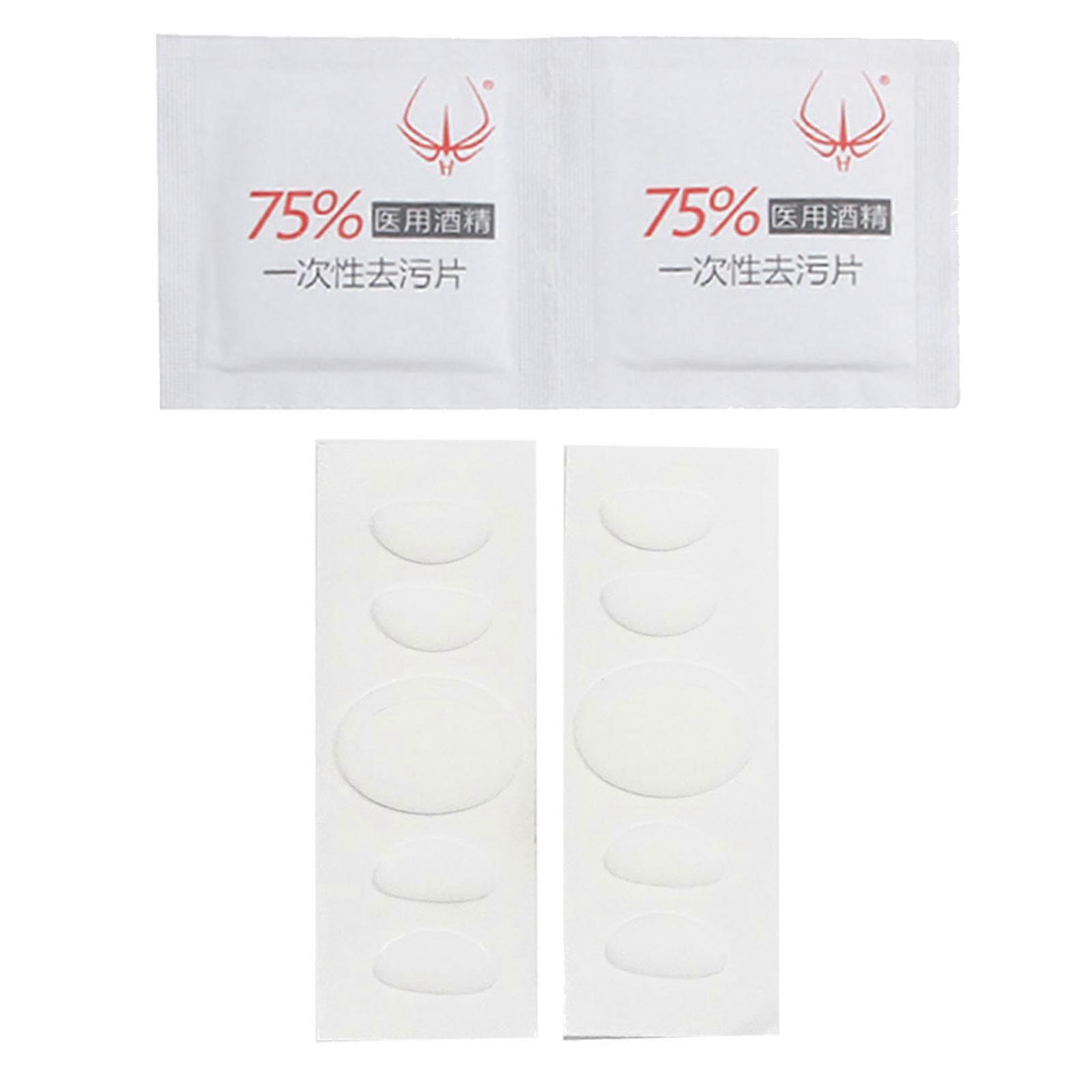 HotlineGames Mouse Skates Mouse Glides Feet Pad Sticker for ZOWIE EC1-B EC2B Mouse White Round Curved Edges Multicolor