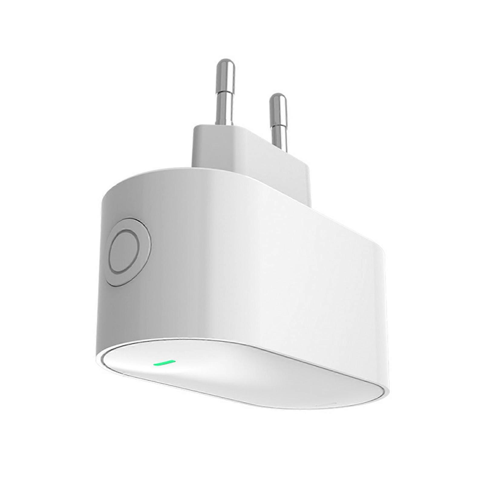 Portable WiFi Smarts Outlet Accessory for Home Automation Compatible Voice Controlled Commands Household Daily Use Multicolor