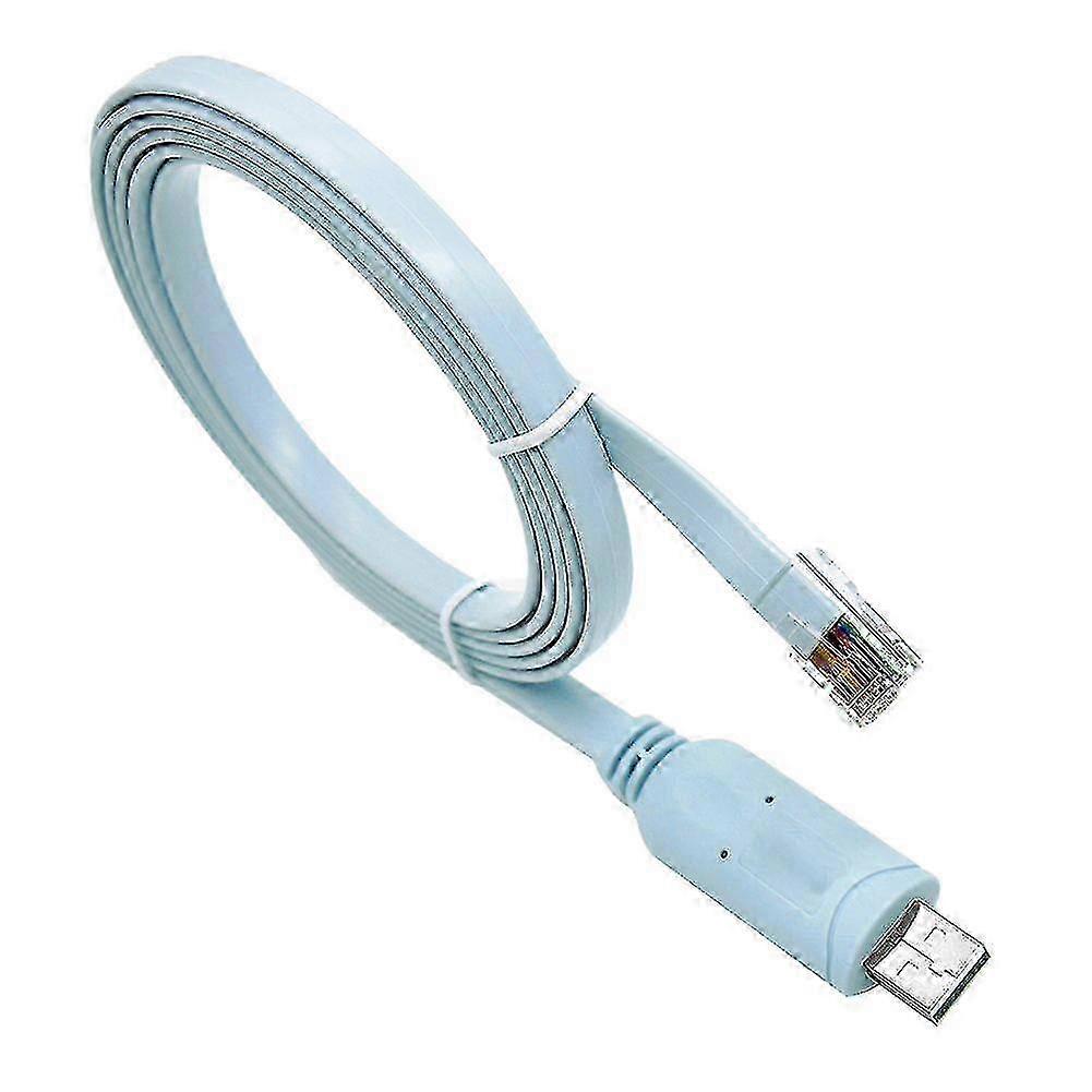 Usb Rj45 Console Cable 6ft Windows 8, 7, Vista, , Linux Rs232 f74