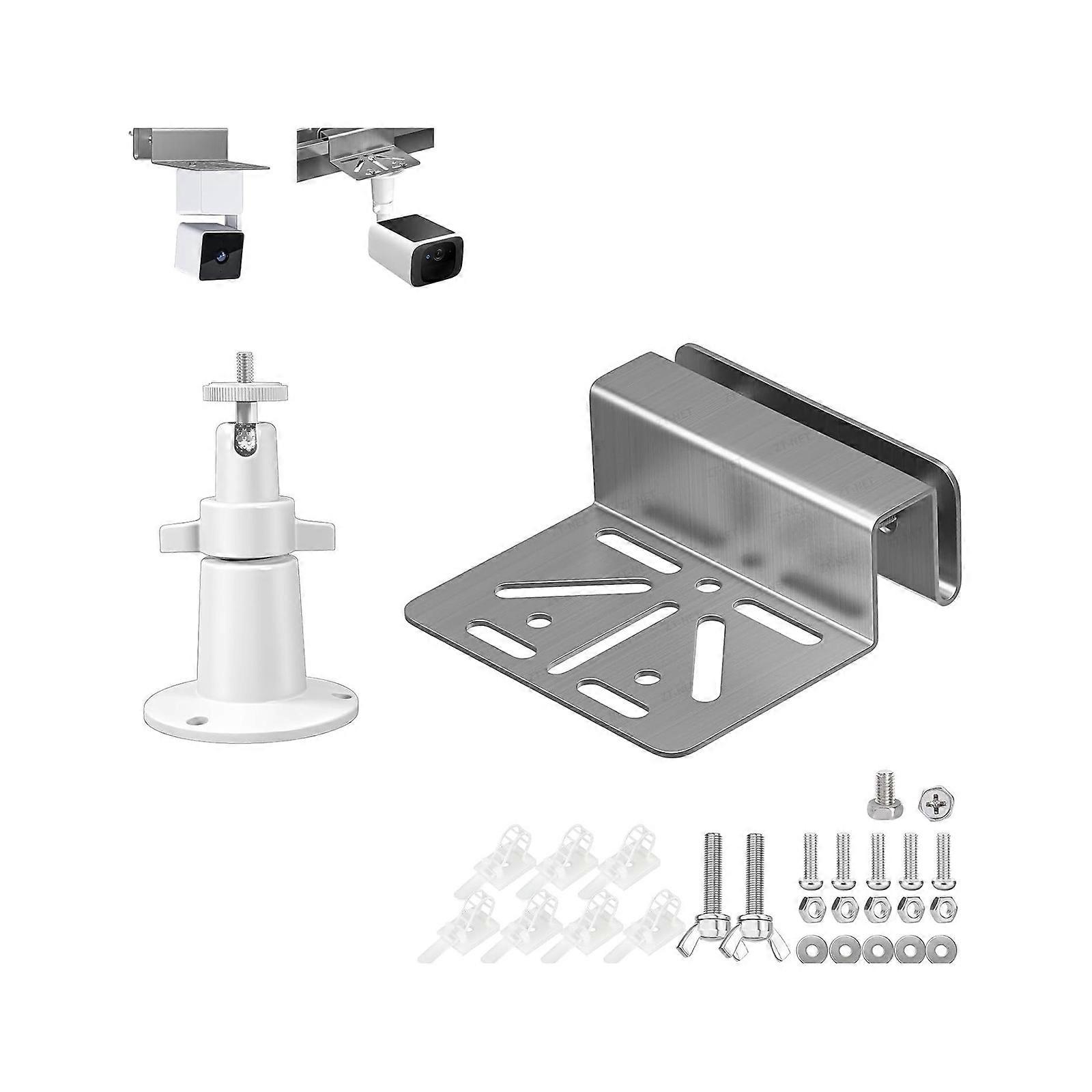 Outdoor Ready Security Camera Bracket Stainless Steel Featuring Drainage For Extended Lifespan In Harsh Conditions Multicolor