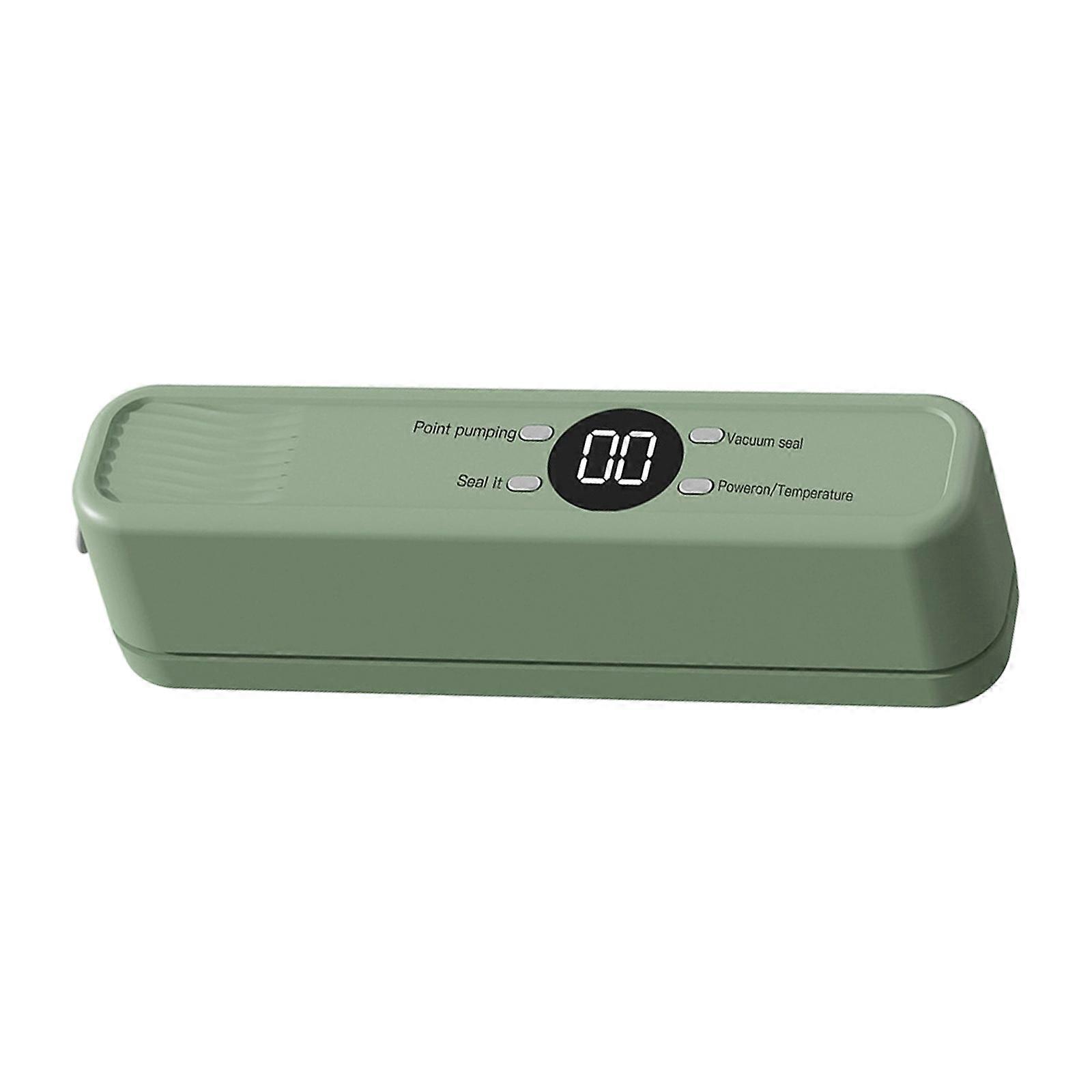 Easy to Use Vacuum Food Sealer Appliance Features Simple Button Control Prolongs Food Life Compact Design Quiet Running  2