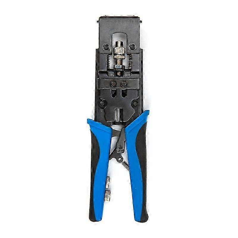 Coax Cable Crimper Adjustable Crimping Plier for F BNC RCA RG58 RG59 RG6