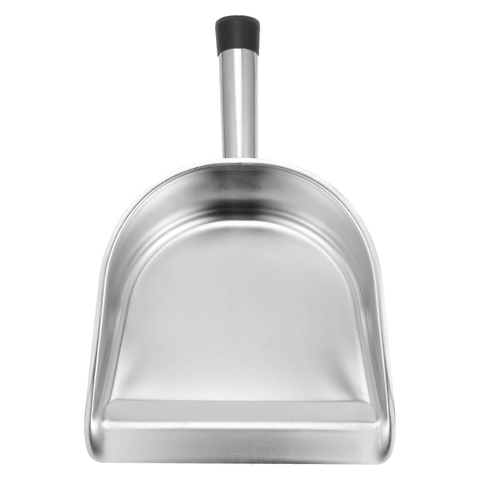 Silver Dustpan Practical Cleaning for Everyday Use
