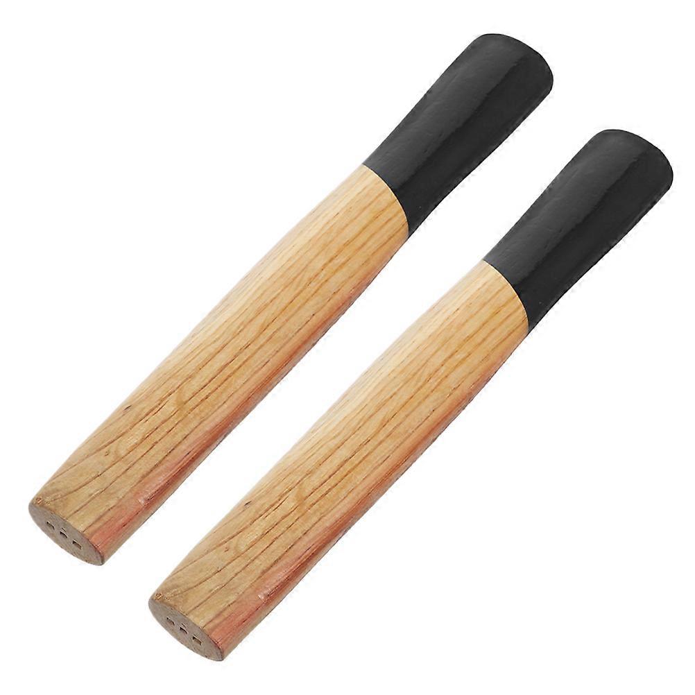 Hammer Handle Replacement for Hammer Wooden Handle 2Pcs Smooth Wood Accessory