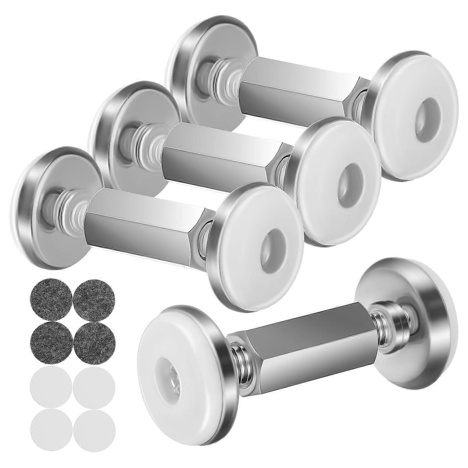 Bed Frame Stabilizer Anti Shake Headboard Fixer with 4Pcs Protectors