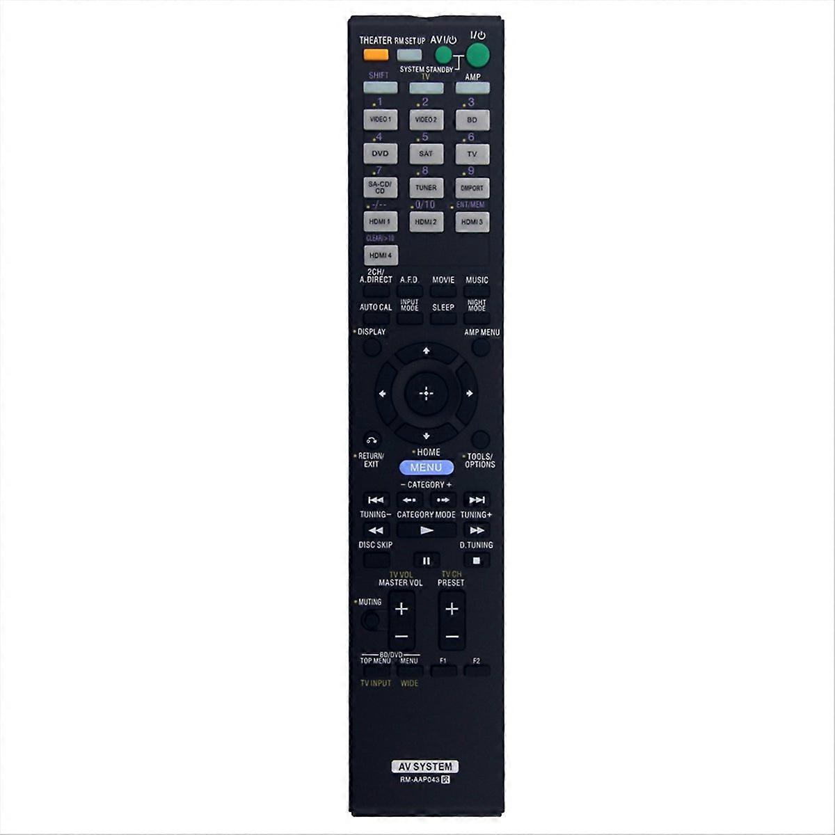 RM-AAP043 Remote Control Replace for Home Theater AV Receiver
